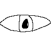 A pixel art eye for testing